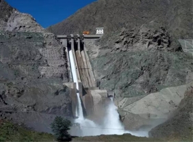 Gansu Longshou second cascade hydropower station