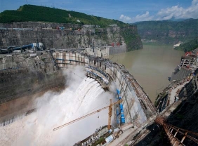 Dam inspection of hydropower station